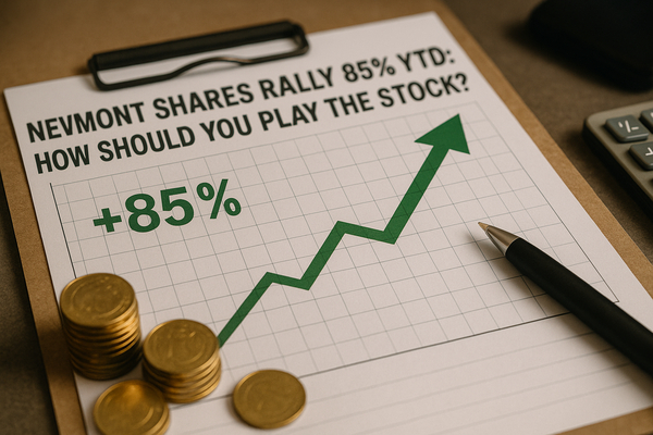 Newmont Shares Rally 85% YTD: How Should You Play the Stock?